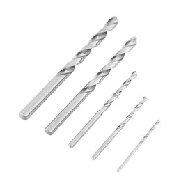 Screw Extractor & Left Drill Bit Set, 11 Pcs HHS Drill Bit with Broken Screws and Screws for Extractor Set, Removed Tool