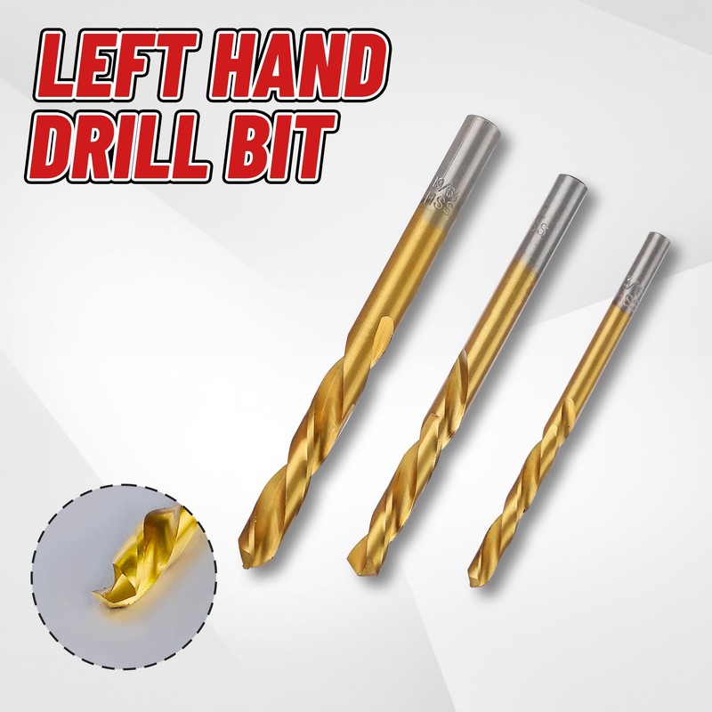 UYECOVE 14 Pieces Screw Extractor Set, Left Hand Drill Bits
