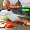HaSteeL Metal Spatula Set of 2, Stainless Steel Large Griddle