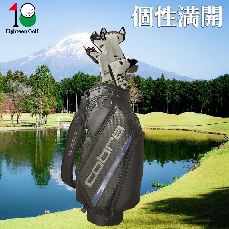 Golf Headcover Driver 440cc 460cc Wood Utility UT Cover Putter