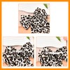 Cheetah Leopard Print Hair Bow Clips Barrettes Ponytail Holders Big
