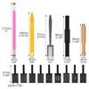 QWORK® 19Pcs Cat Eye Magnet Stick Set, Magnet Nail Art
