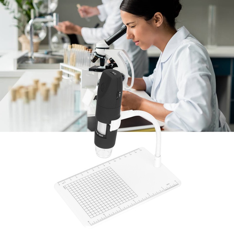 Wireless Digital Microscope 50x to 1000x Magnification 8 LED Lights