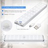 30-LED Motion Sensor Cabinet Light, Under Cabinet Lights Dimmer USB