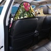 ZIATUBLES Car Seat Cover for Kids Running Retro Flower Leopard