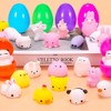 24Pcs Easter Egg Set Plastic Eggs with Bunny Toy Funny