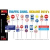 Miniart MIN35635 1:35-Traffic Signs Ukraine 2010's, Various