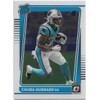 2021 Chuba Hubbard Rookie Card Panini Donruss Optic Football Rated