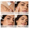 ULTRAMO Base de Maquillaje Líquida, Base y Corrector 2 en