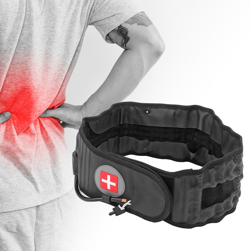 Lumbar Traction Belt Inflatable Improve Pain Back Decompression Belt Lumbar