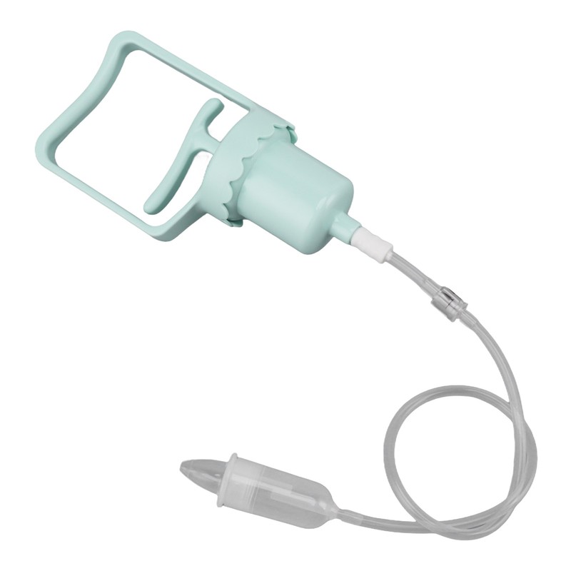 Baby Nose Aspirator Hand Puller Nose Sucker Manual Soft Silicone