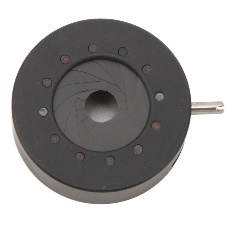Aperture Diaphragm Manual Adjustable Aluminum 0.5‑15mm 12 Blades Iris Diaphragm