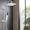Hibbent cUPC Certified High Pressure 10'' Rainfall Shower Head, Showerhead