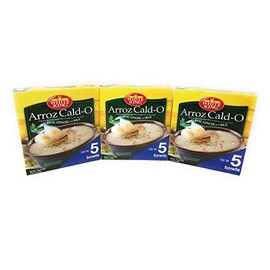 White King Arroz Cald-O Chicken Rice Porridge, Net Wt 113g (0.25lb) per Box, 3 Pack