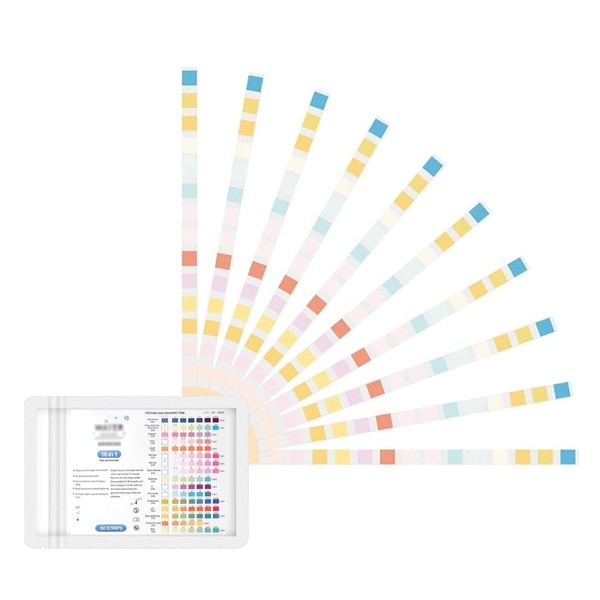 XPEX Pack of 50 16-in-1 Water Tester Drinking Water Hardness