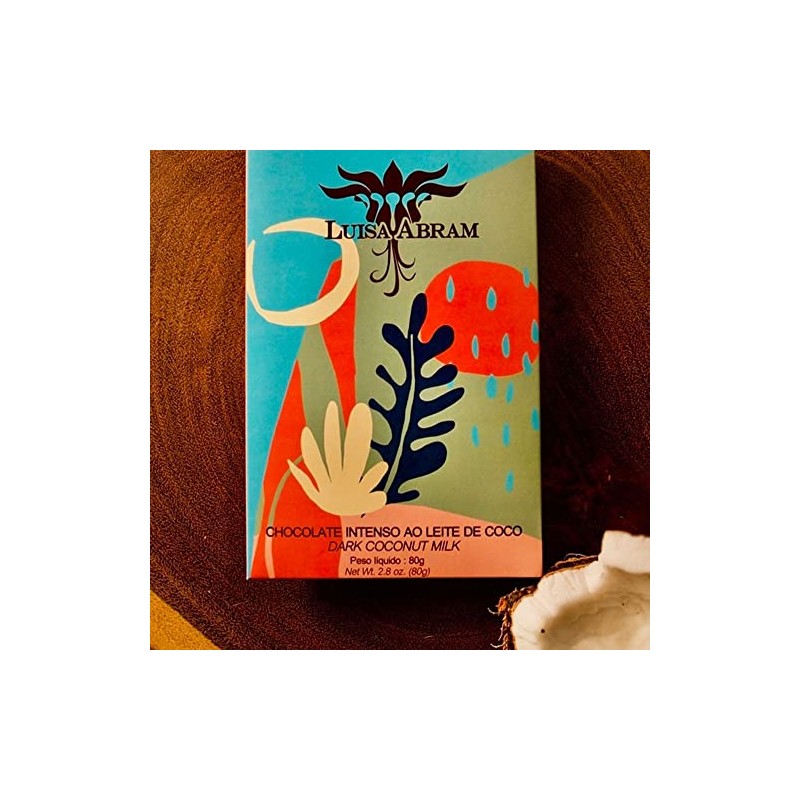 Luisa Abram Dark Coconut Milk Chocolate 52% | 1 x
