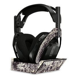 MightySkins Carbon Fiber Skin Compatible with Astro A50 Wireless Headphones + Base Station (Gen 4) - Nest Sketch | Protective, Durable Textured Carbon Fiber Finish | Easy to Apply | Made in The USA