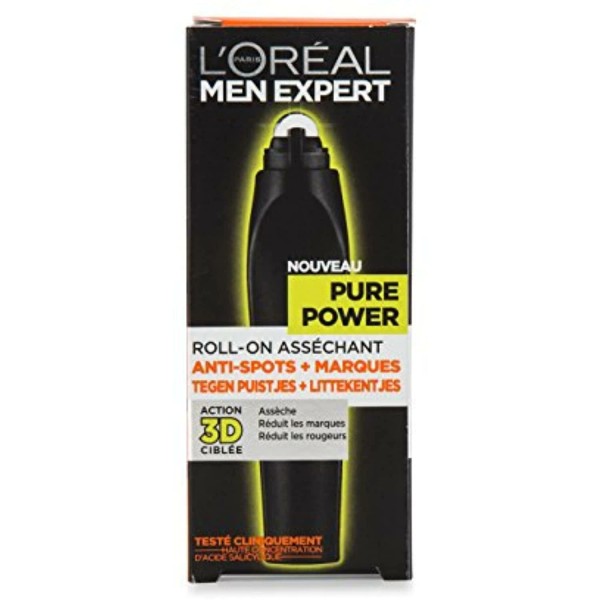 L'Oréal L'oreal men expert pure power targeted roller for acne