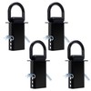 Lonffery Stake Pocket D Rings, 4PCS 18000lbs Heavy Duty Stake