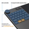 Wireless Drawing Tablet HUION Inspiroy Keydial KD200 Bluetooth Graphic Tablet