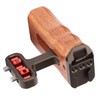 Universal Side Wooden Handle Grip Natural Adjustable Brazilian Wood Side