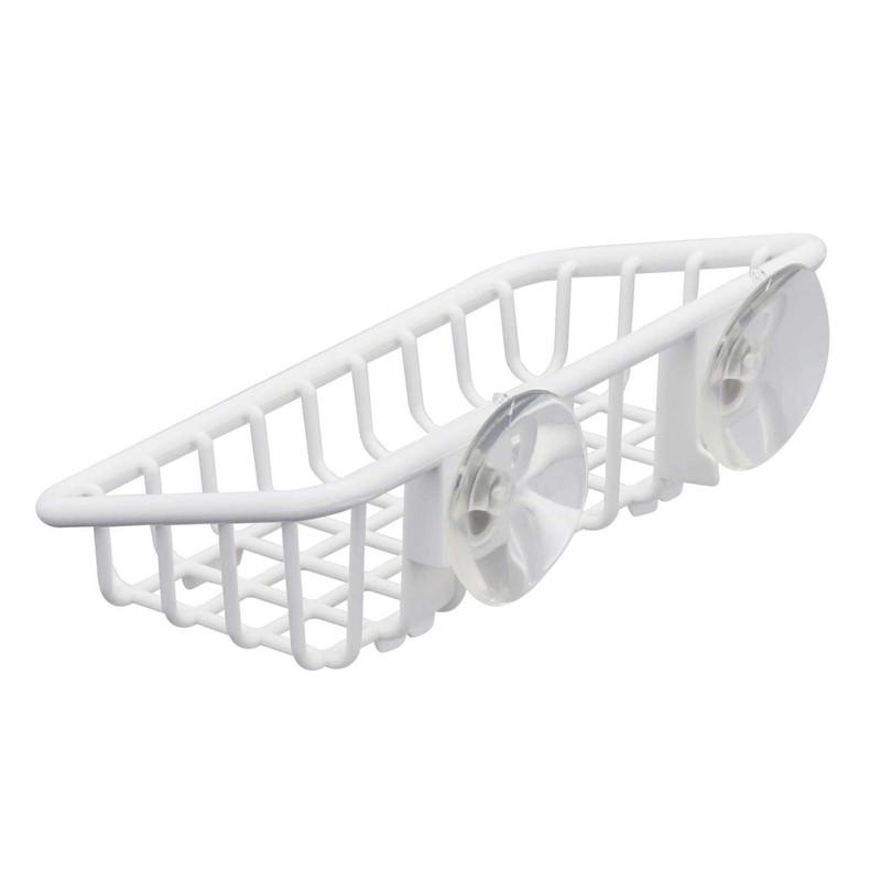 Iwasaki Industry Sponge Holder Suction Cup Mesh White Width 21.5×Depth