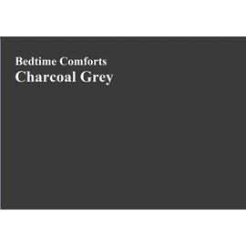 Bedtime Comforts Ltd CARAVAN/MOTOR HOME ISLAND BED DUVET COVER + 2 PILLOWCASES (U Shape) Double CHARCOAL GREY