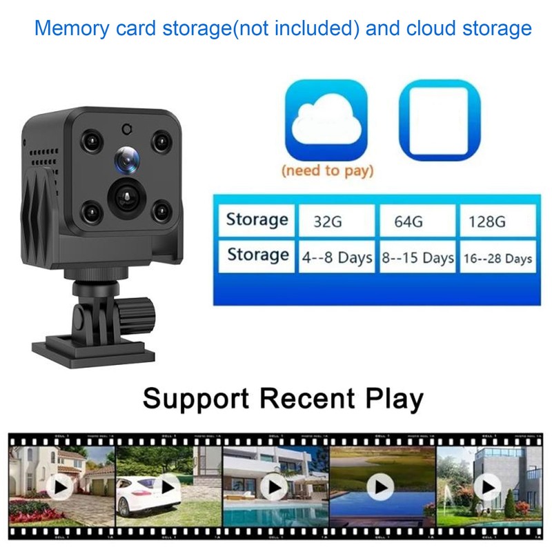 4MP HD Wireless WiFi Security Camera with Light Sensing Night