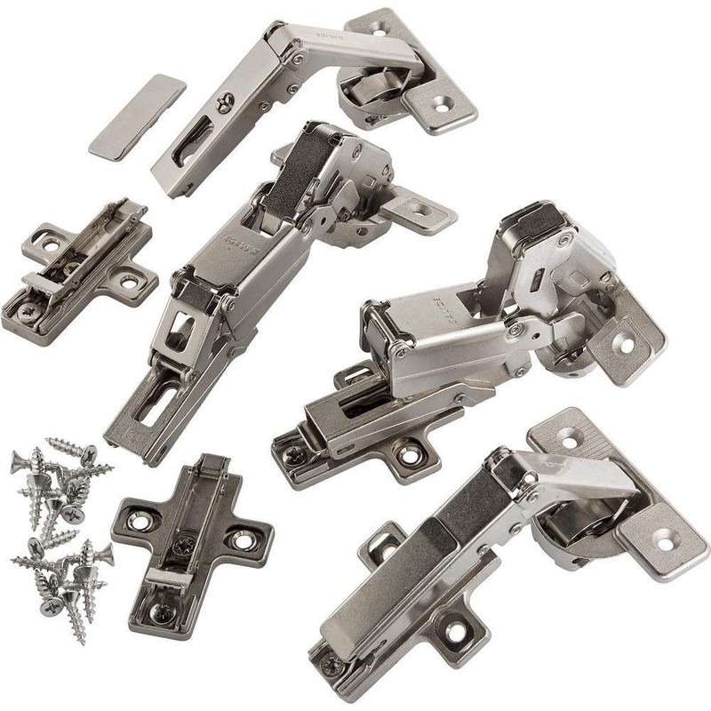Salice® Frameless Pie-Corner Cabinet Hinge Kit