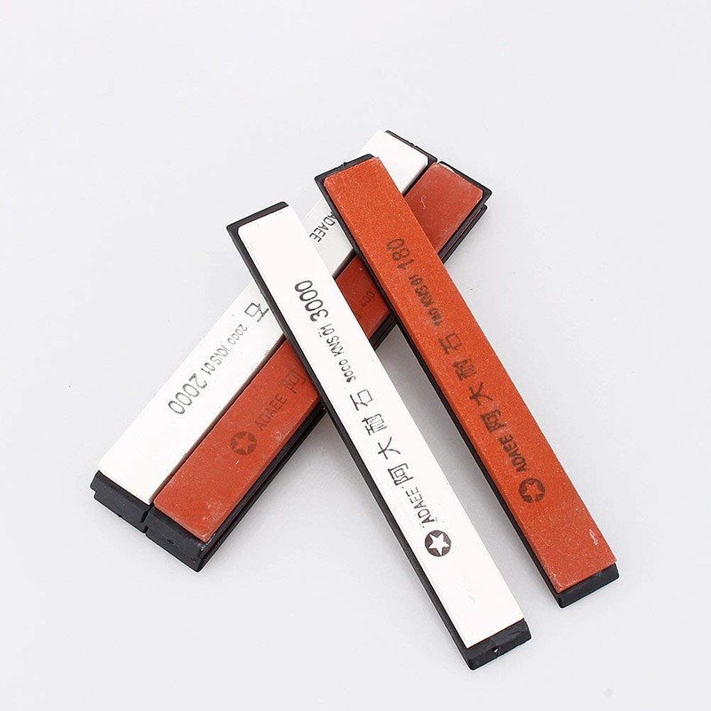 6Pcs 16.5 x 5 x 3cm Sharpening Stone Kit, Sharpening