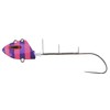 Jackall Replacement Hook Anchovies Dragon Tenya No. 80 Purple/Pink Glow