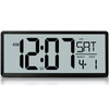 Active Living Oversized High Defintion Digital LCD Dynamic Wall Clock