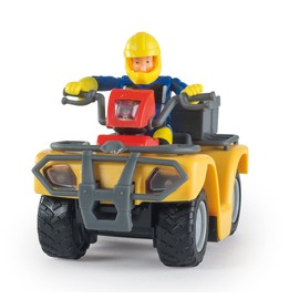 Simba - Fireman Sam Quad Mercury, 109257657038, Yellow