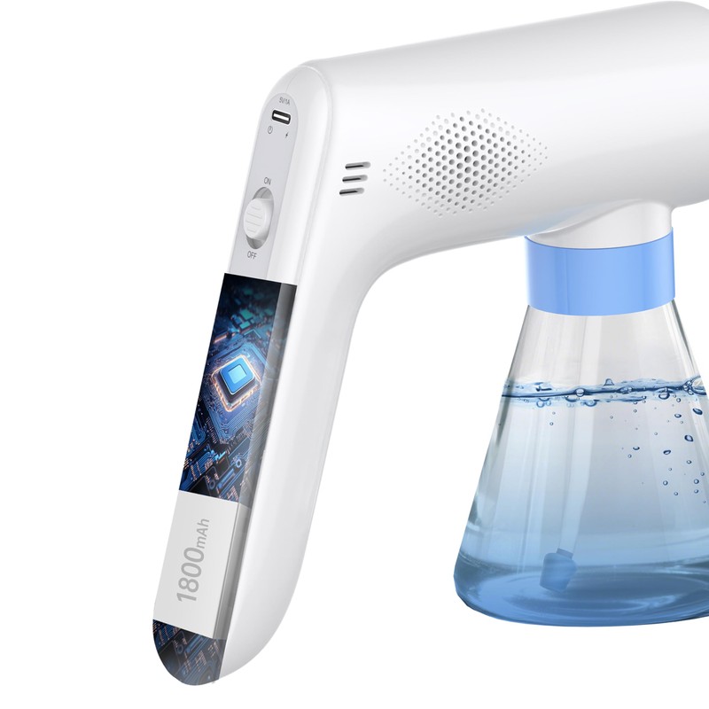 Mini Disinfection Fogger, Plastic Nozzle, Better Grip Comfort, 6.1oz Cordless