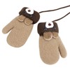 Baby Boys Girls Winter Warm Knit Gloves Cute Bear Gloves