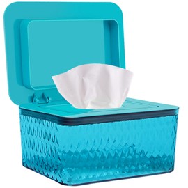 AWGOU Wet Baby Wipes Dispenser - Large Capacity Wipe Holder Seal-Designed Dust-Proof Wet Wipes Container Keep Diaper Wipes Fresh