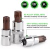 SWANLAKE GARDEN TOOLS 34PCS Master TORX Bit Socket Set,S2 Alloy