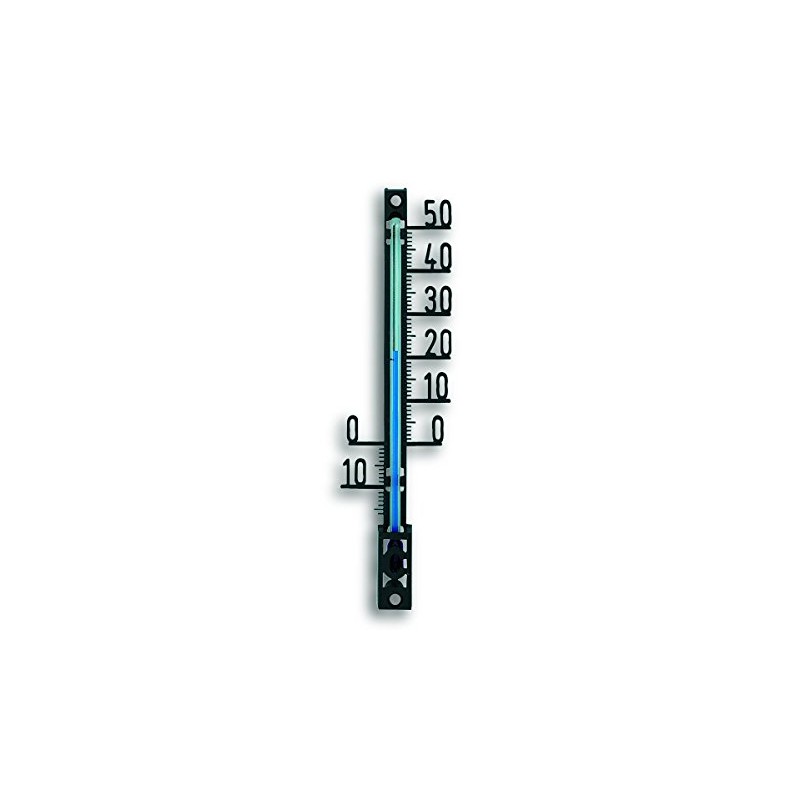 dostmann 12600001 Climate Belt Outdoor Thermometer for Hanging Black