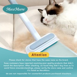 MecoMeow Pet Hair Removal Brush for Couch, Durable, Reusable, Washable Lint Cleaner for Dog and Cat Hair, Gentle on Furniture, Effective on Carpets, Clothing, Bedding-Suit