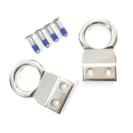 Stainless Steel 2014-2020 Indian Motorcycles Tie Down Brackets Ring Bracket Clip S Hook Mount Chieftain Classic Roadmaster Elite Road Master Indians Tiedown Strap Trailer Truck Hauling Safe Secure