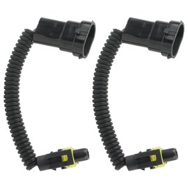 CARBBIA H11 H9 H8 Male and Female Extension Wiring Harness Sockets Wires Adapter Plug Connector for Headlights or Fog Lights