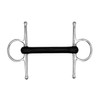 Equine Smile ES0112 Snaffle Bit with Flexible Rubber Bar Bit
