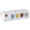 La Cafetière Brights set of 4 espresso cups, 100ml