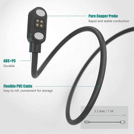 Lamshaw Kabelloses Ladegerät, magnetisch, sehr schnell, kompatibel mit LOBKIN X18 – Aufladen in 1,5 Stunden | kompatibel mit Bluetooth-Kopfhörern | intelligente LED | tragbar & wasserdicht IPX5 (2