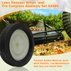 44985 Lawn Sweeper Wheel Tire Complete Assembly Set Compatible with