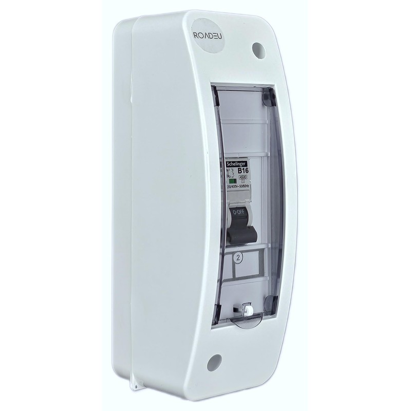 RoadEu - Circuit Breaker, Power Distributor B16A 1P 230V -