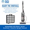 Fette Filter - Replacement Post-Motor Filters Compatible with Shark Vertex