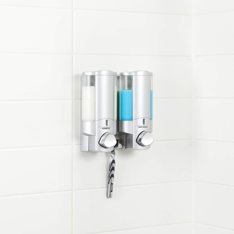 Better Living Aviva Shower Dispenser 2 Chamber, Wall Mount Shower