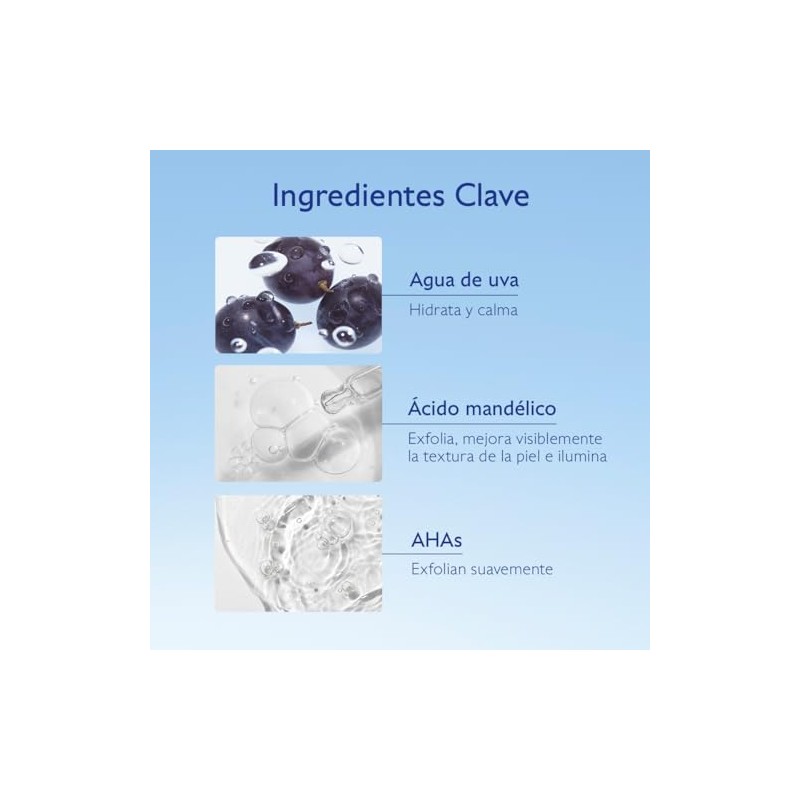 Caudalie Vinoperfect Espuma Micropeeling Facial, Exfolia Suavemente, Aclara y Deja