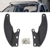 52 Inch Curved Light Bar Upper Roof Windshield Mounting Brackets